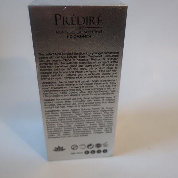 NIB Womens Predire Paris Age-Defying Serum Apple Grape Stem Cell Therapy 1.35 OZ - Picture 2 of 4